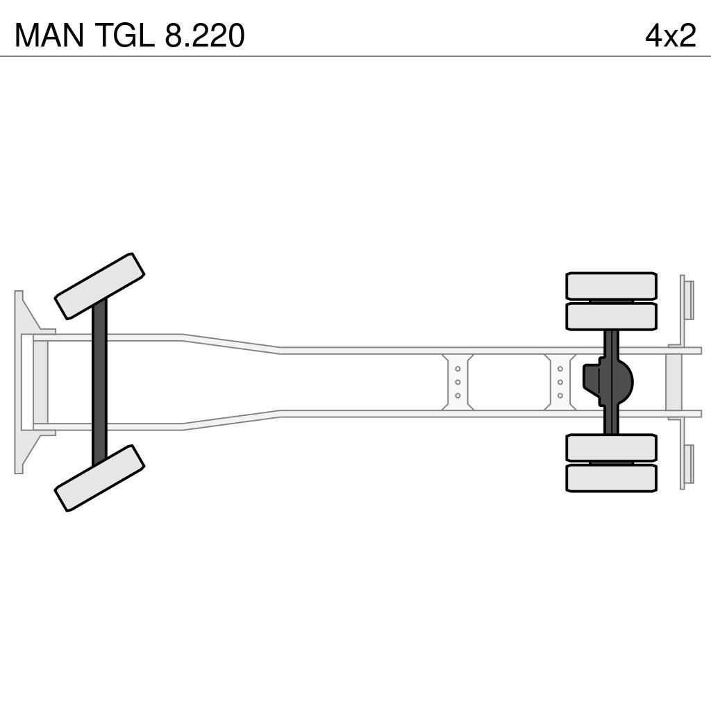 MAN TGL 8.220 ボックスボディー、ウイング、箱車
