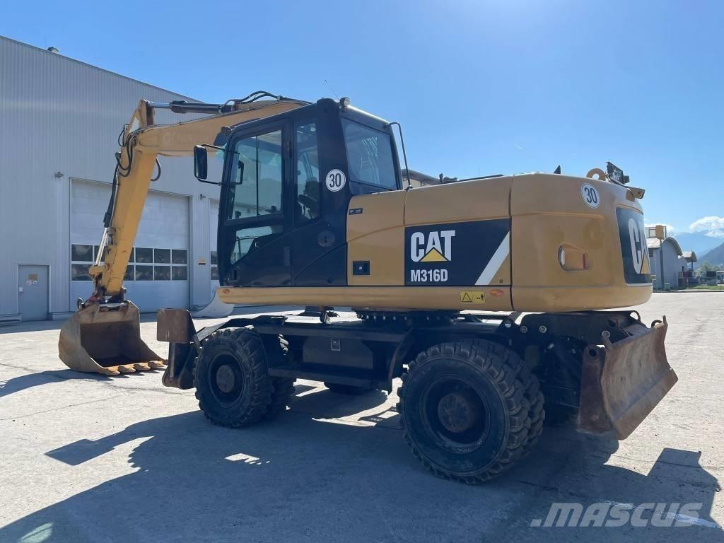 CAT M 316 D ホイール式油圧ショベル（パワーショベル・ユンボ・バックホー）