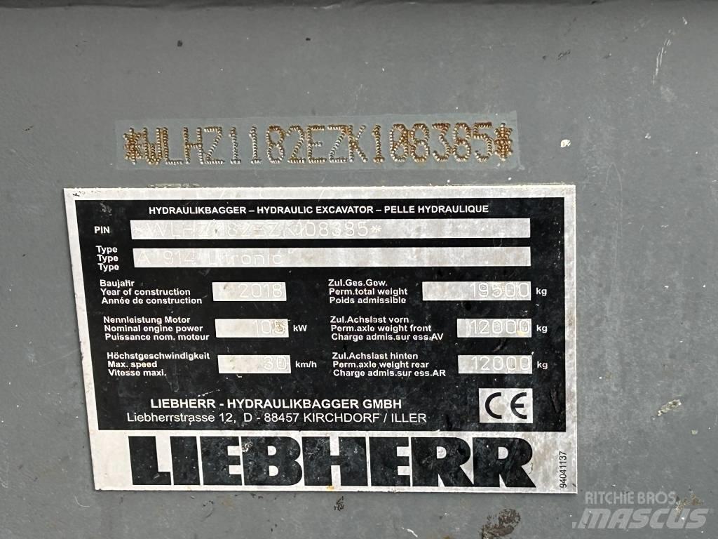 Liebherr A914 / LH18M マテリアルハンドリング-その他