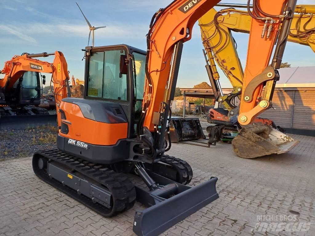 Doosan DX 55 R-7 ミニ油圧ショベル 7t以下（ミニユンボ・ミニディガー）