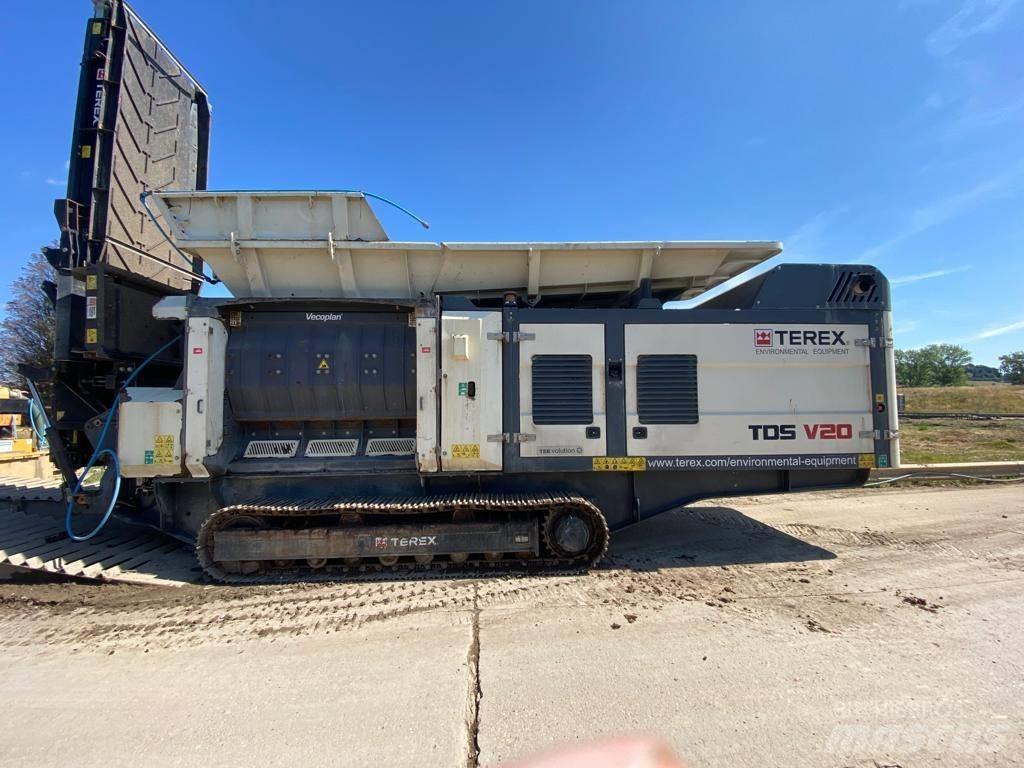 Terex TDS V 20 廃棄物シュレッダー