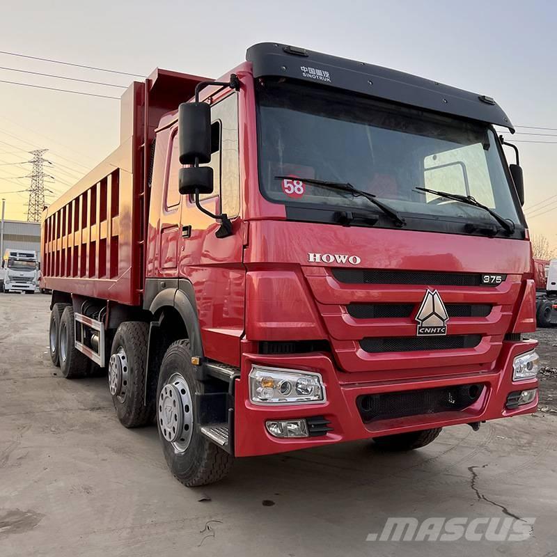 Howo 375 8x4 ダンプ
