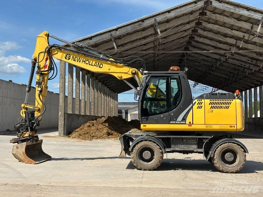 New Holland WE 150 B ホイール式油圧ショベル（パワーショベル・ユンボ・バックホー）