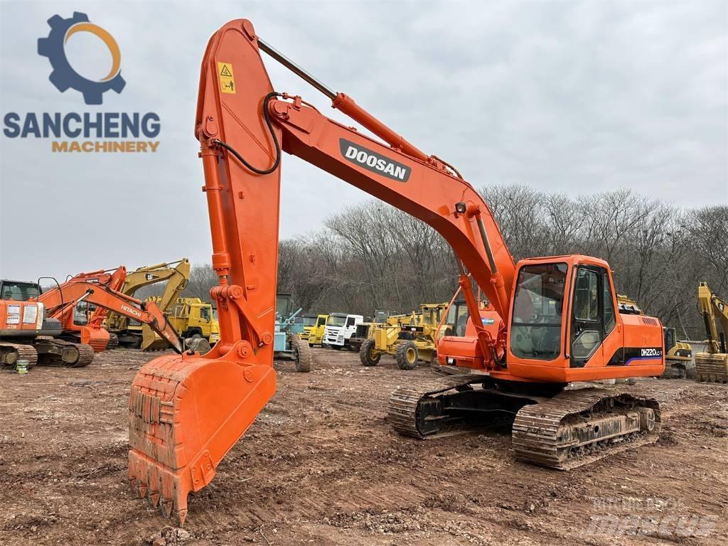 Doosan DH 220 大型油圧ショベル12t以上（パワーショベル・ユンボ）