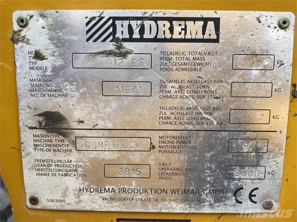 Hydrema 912ES サイト　ダンプ