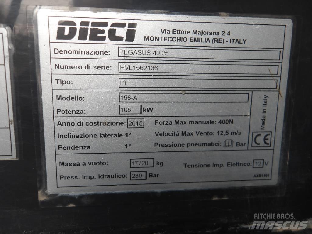 Dieci Pegasus 40.25 テレスコーピックハンドラー