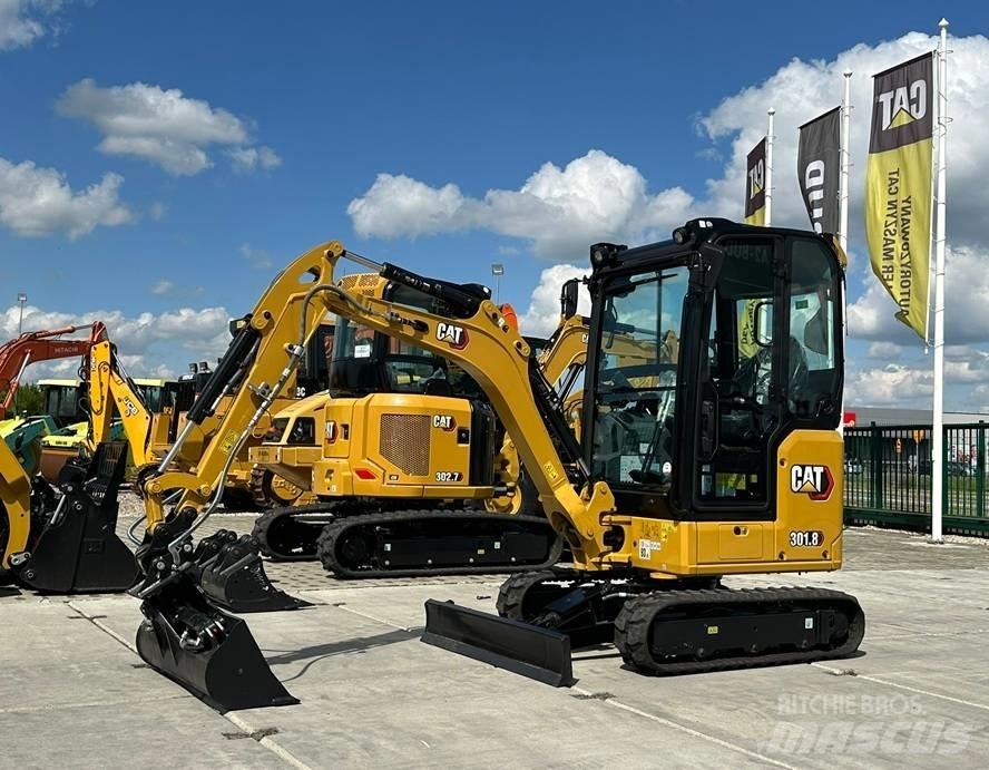 CAT 301.8 ミニ油圧ショベル 7t以下（ミニユンボ・ミニディガー）