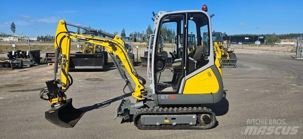 Wacker Neuson ET 18 ミニ油圧ショベル 7t以下（ミニユンボ・ミニディガー）