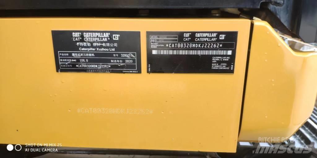 CAT 2021 CAT 320GC ホイール式油圧ショベル（パワーショベル・ユンボ・バックホー）