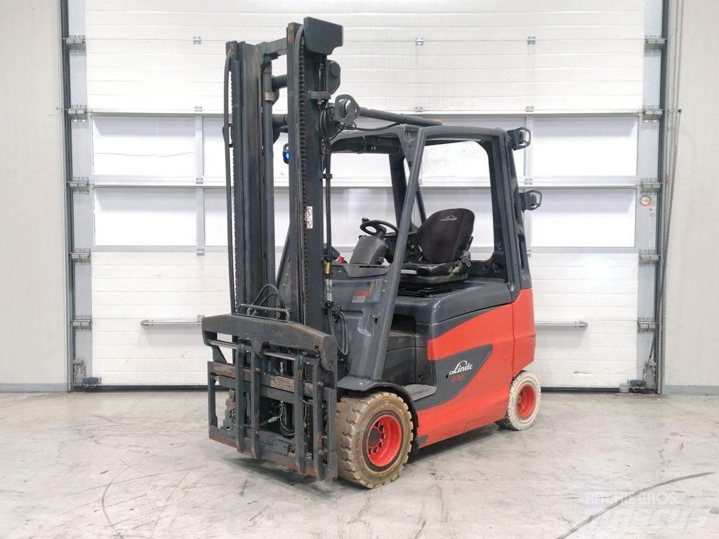 Linde E30H-01/600 バッテリーフォークリフト