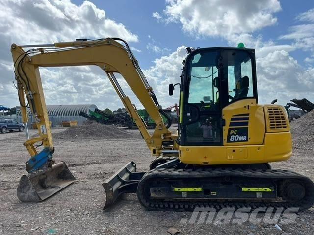 Komatsu PC 80 MR 中型油圧ショベル 7ｔ-12ｔ（ユンボ・パワーショベル・バックホー）