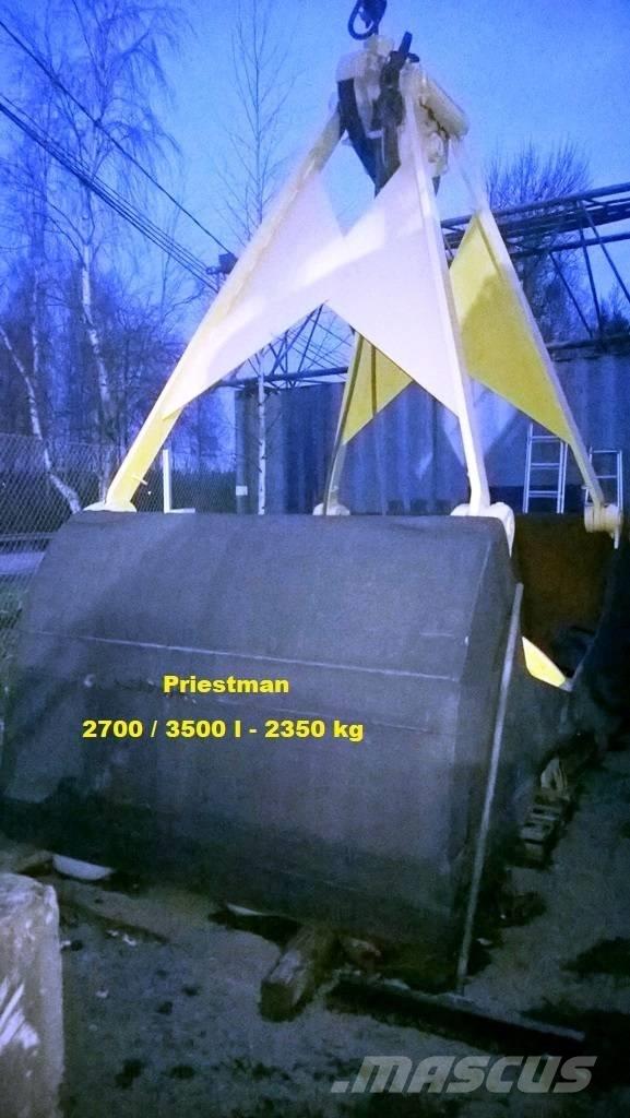 Priestman kauha クレーン部品と設備