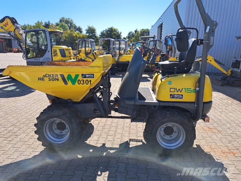 Wacker Neuson DW15e サイト　ダンプ
