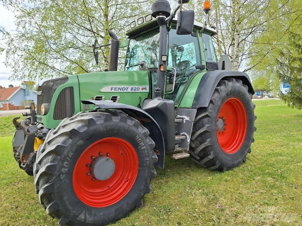 Fendt 820 Vario TMS トラクター