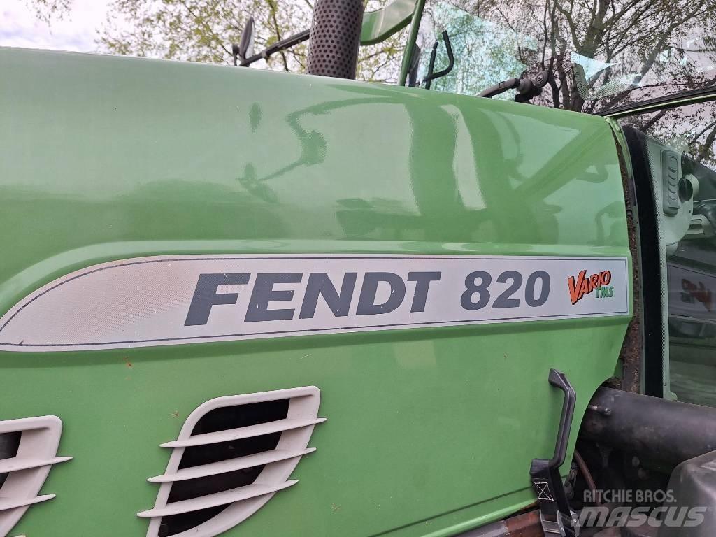 Fendt 820 Vario TMS トラクター