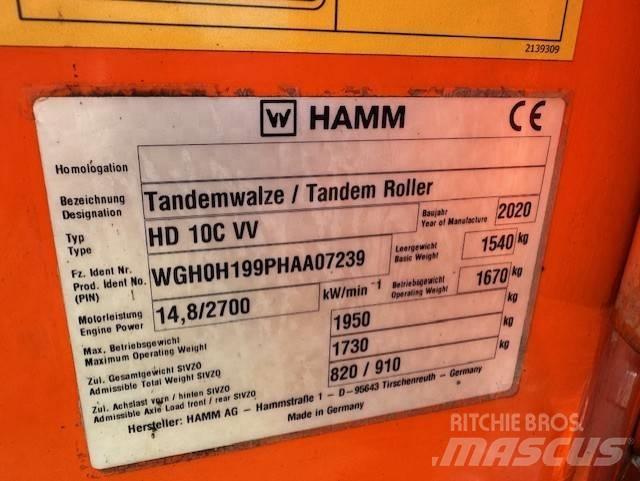 Hamm HD 10 C タンデムローラ