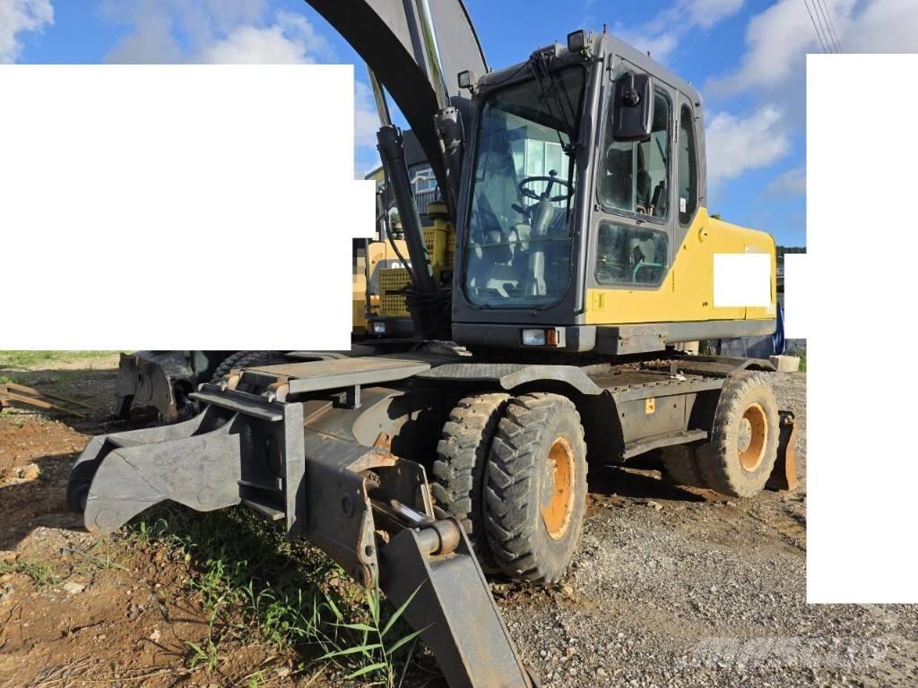 Volvo EW 205 D ホイール式油圧ショベル（パワーショベル・ユンボ・バックホー）