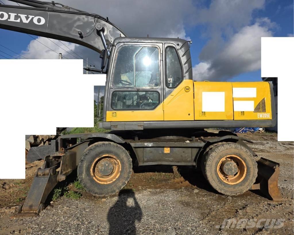 Volvo EW 205 D ホイール式油圧ショベル（パワーショベル・ユンボ・バックホー）