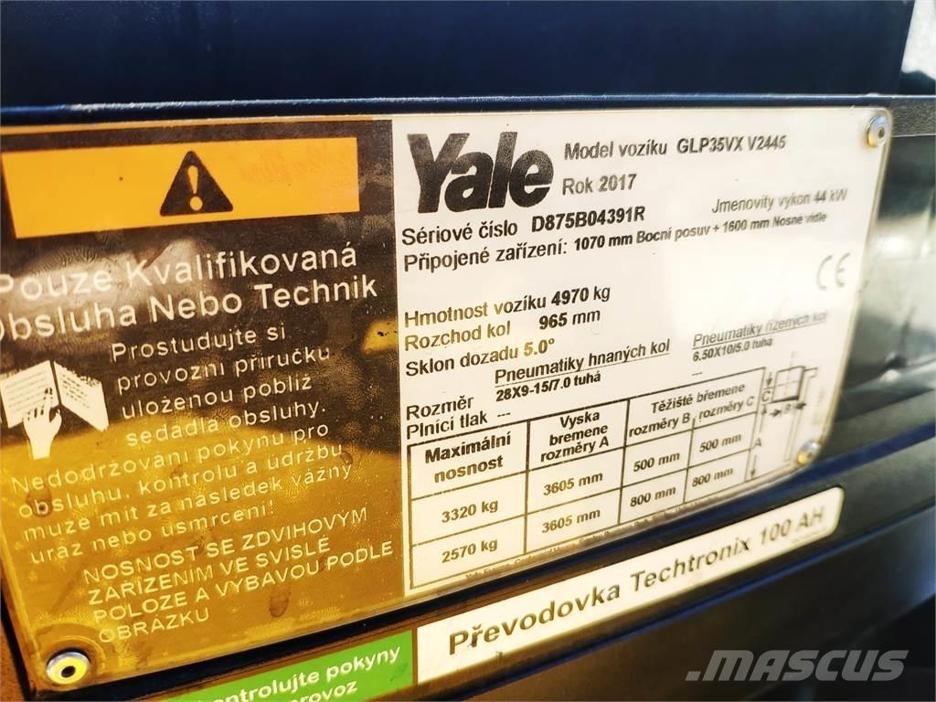 Yale GLP35VX LPGフォークリフト