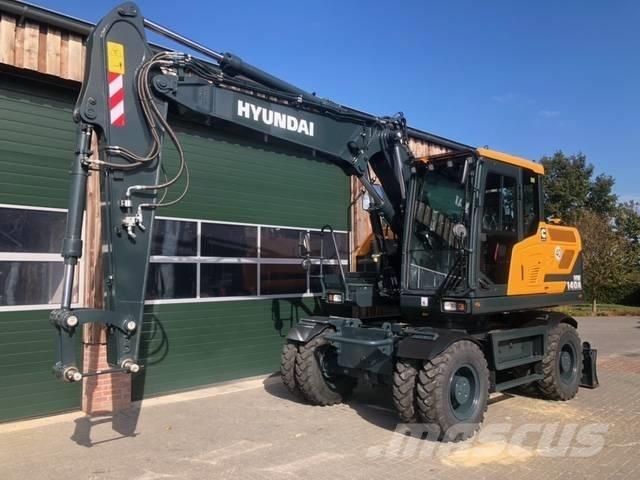 Hyundai HW 140 A ホイール式油圧ショベル（パワーショベル・ユンボ・バックホー）