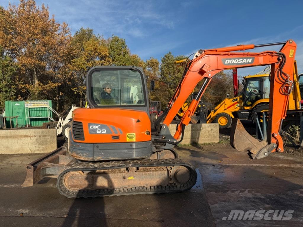 Doosan DX 63-3 ミニ油圧ショベル 7t以下（ミニユンボ・ミニディガー）