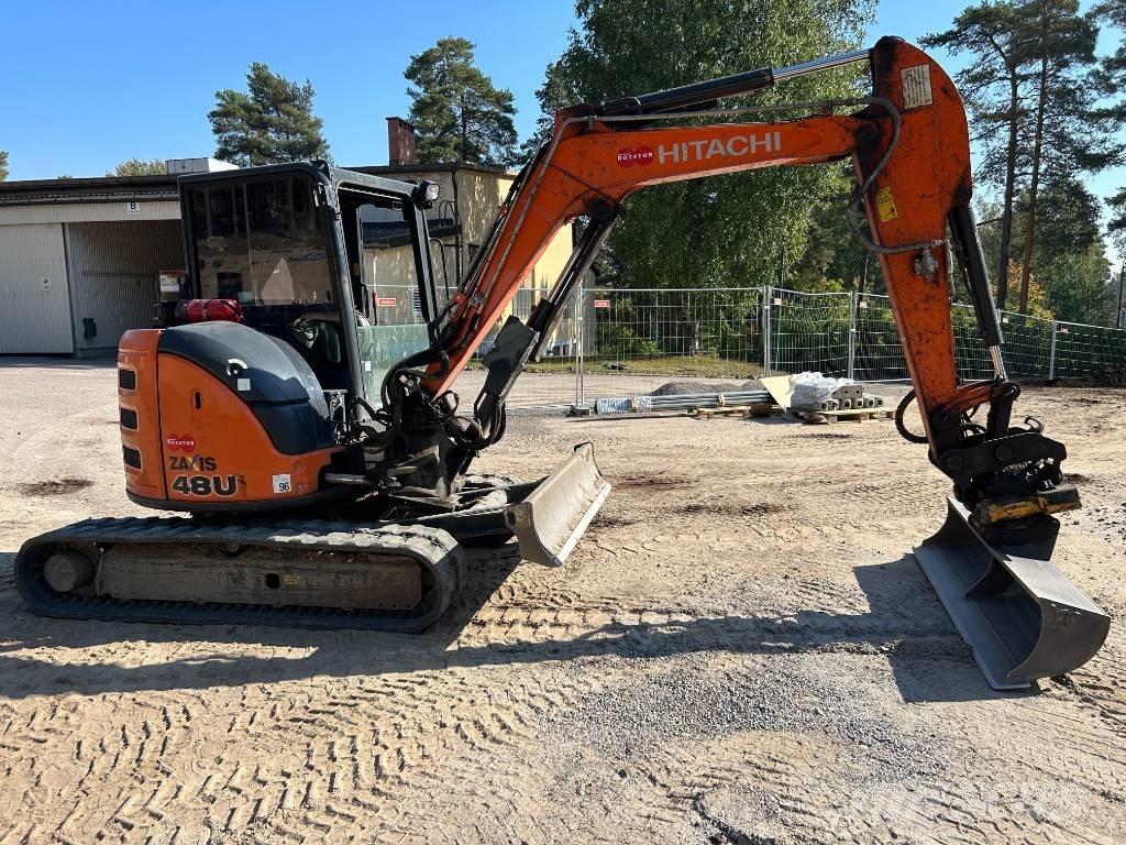 Hitachi ZX 48 U-5 A ミニ油圧ショベル 7t以下（ミニユンボ・ミニディガー）