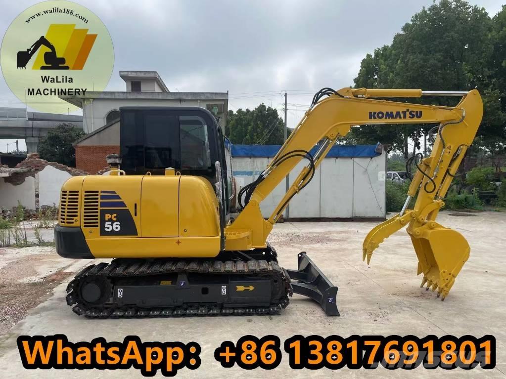 Komatsu PC 56-7 ミニ油圧ショベル 7t以下（ミニユンボ・ミニディガー）