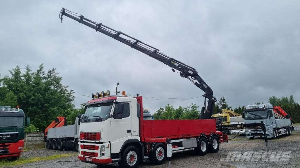 Volvo FH 460 8 x 4 クレーントラック、ユニック車