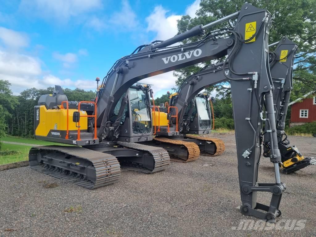 Volvo EC 140 EL 大型油圧ショベル12t以上（パワーショベル・ユンボ）