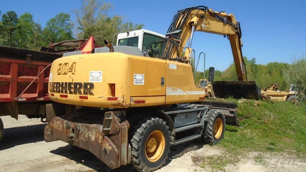 Liebherr A 904 C ホイール式油圧ショベル（パワーショベル・ユンボ・バックホー）