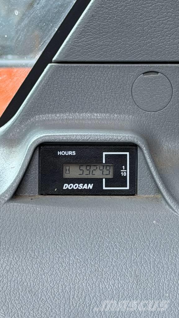 Doosan DX 165 W-5 ホイール式油圧ショベル（パワーショベル・ユンボ・バックホー）