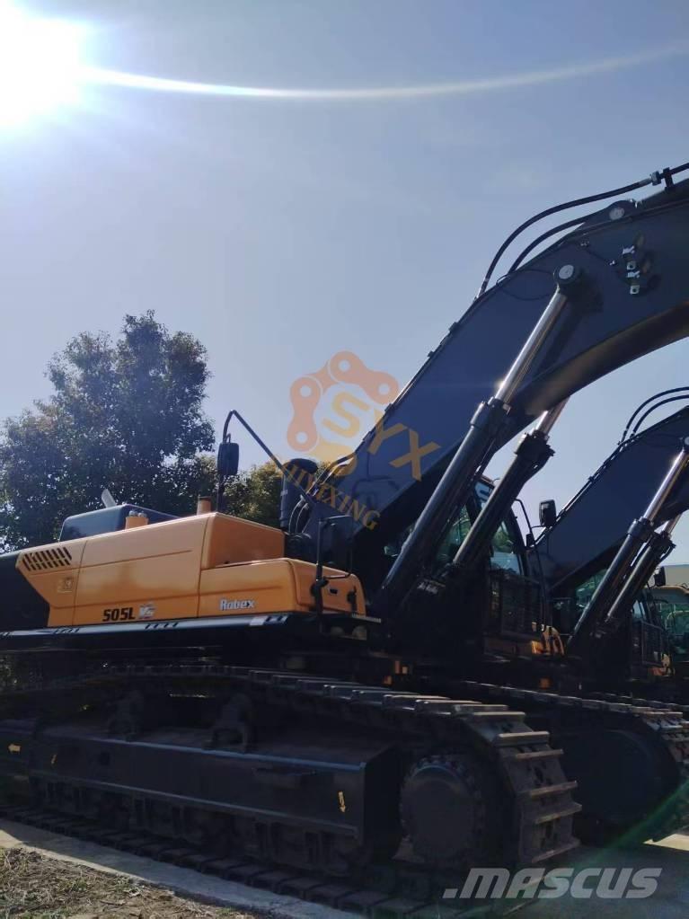 Hyundai R 505 L VS 大型油圧ショベル12t以上（パワーショベル・ユンボ）