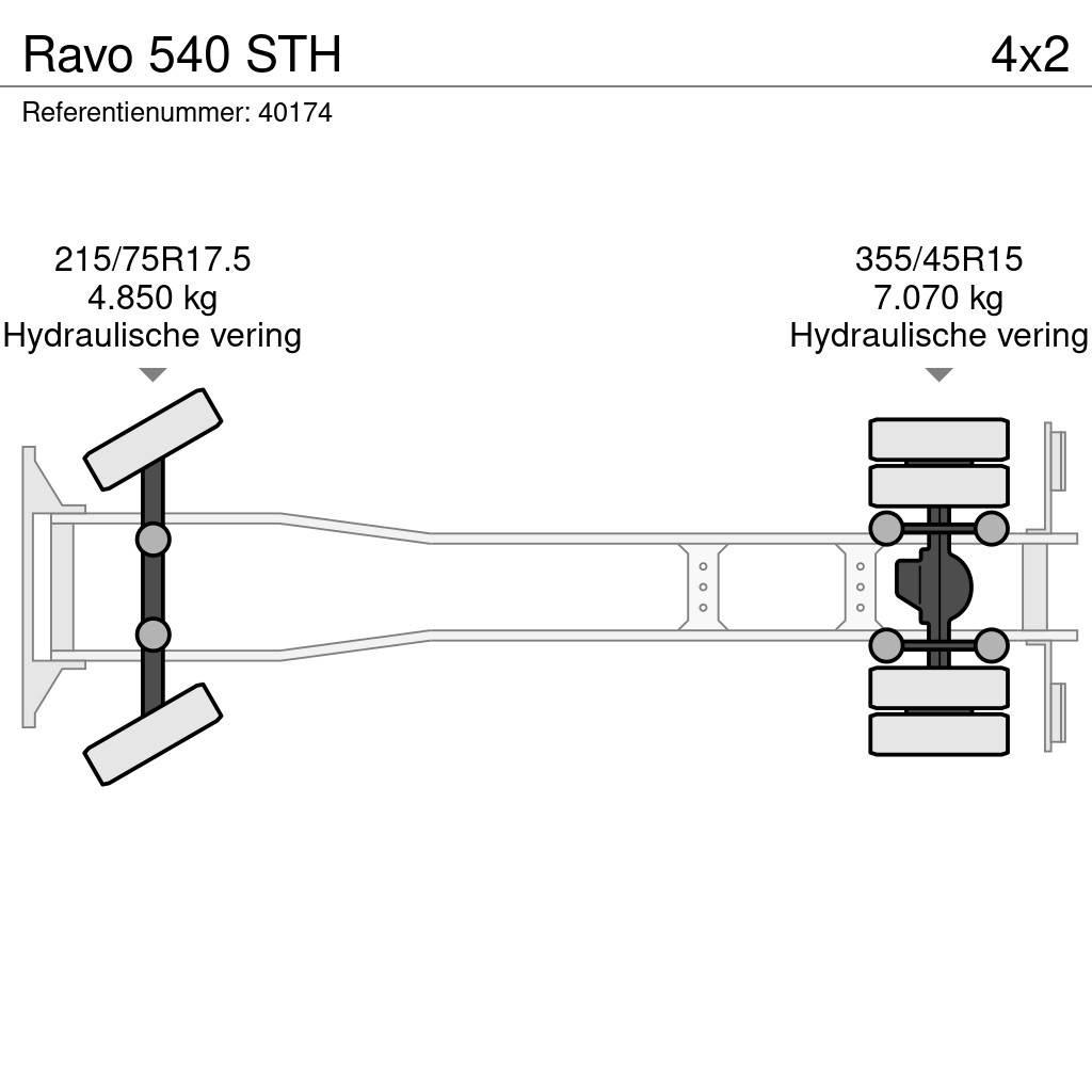 Ravo 540 STH 街路清掃車