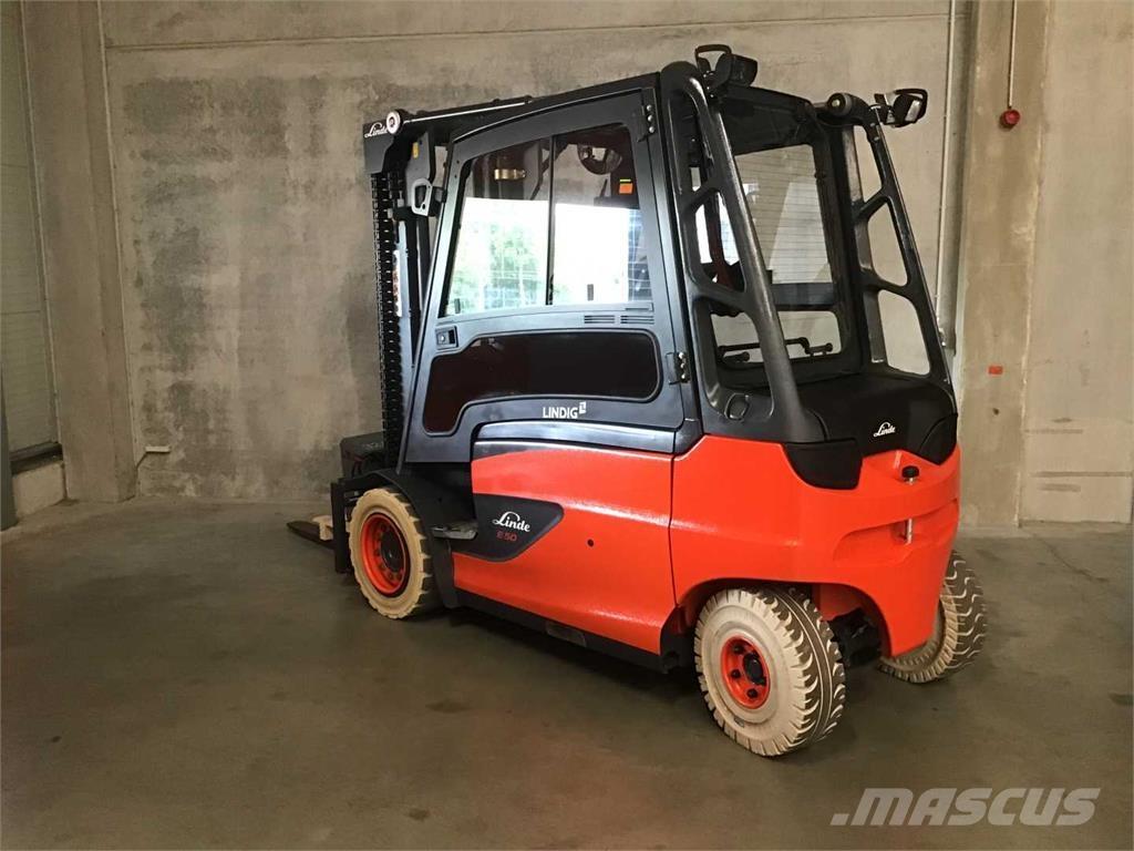 Linde E50HL バッテリーフォークリフト