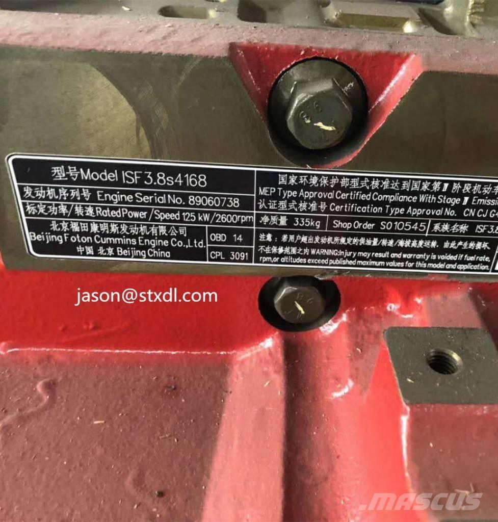 Cummins ISF3.8s4168 エンジン