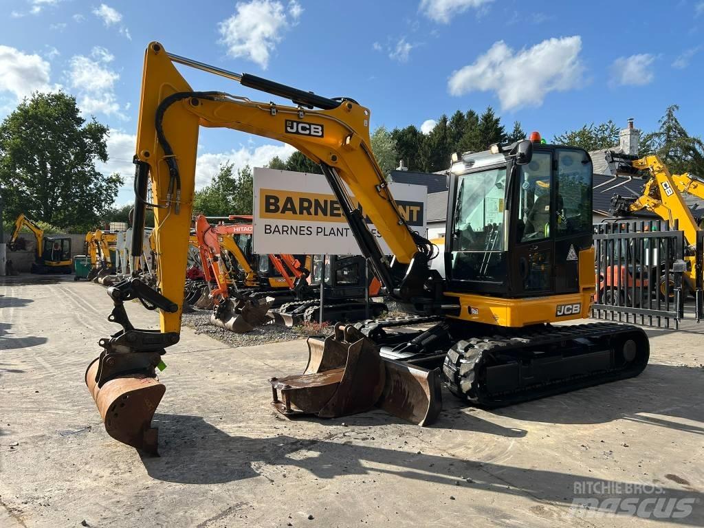 JCB 85 Z-1 中型油圧ショベル 7ｔ-12ｔ（ユンボ・パワーショベル・バックホー）