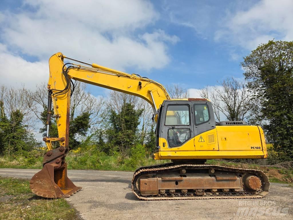 Komatsu PC 160 LC-7 大型油圧ショベル12t以上（パワーショベル・ユンボ）