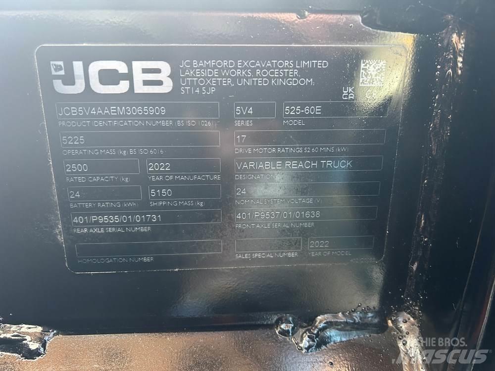 JCB 525-60 E-TECH テレスコーピックハンドラー