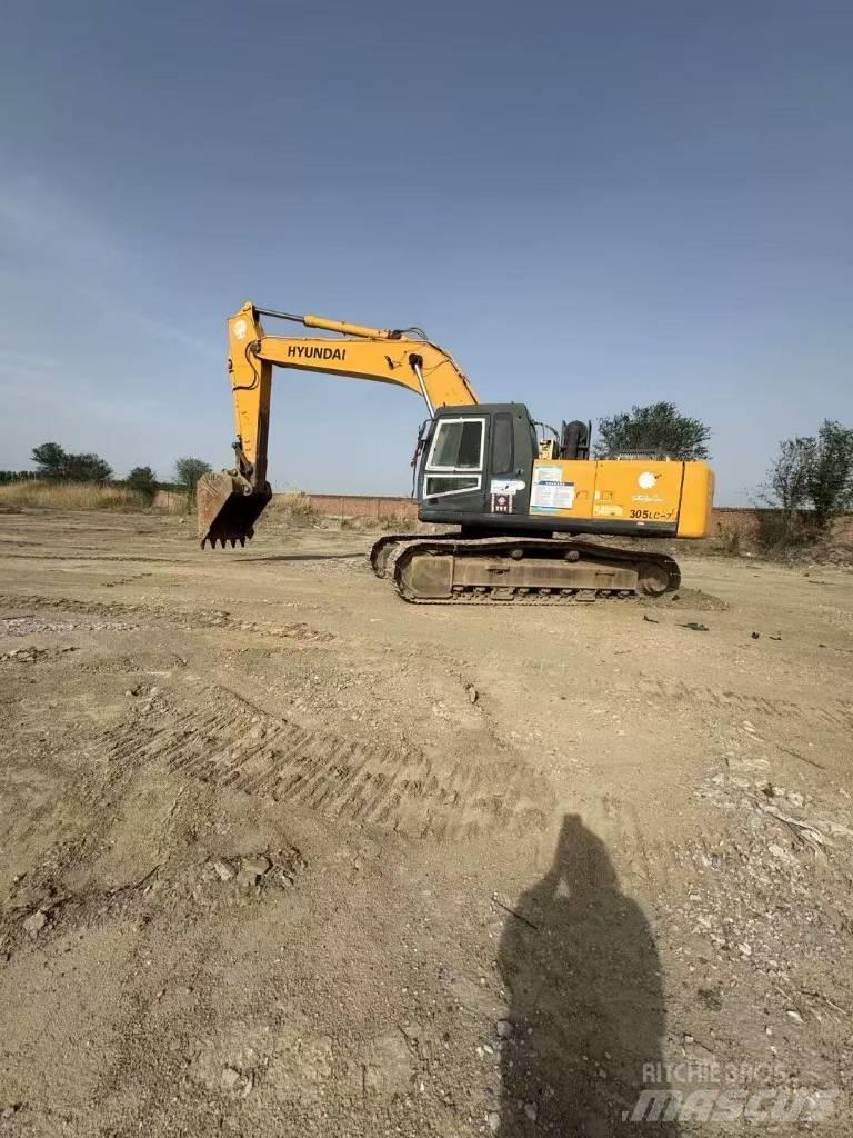Hyundai R305lc-7 大型油圧ショベル12t以上（パワーショベル・ユンボ）
