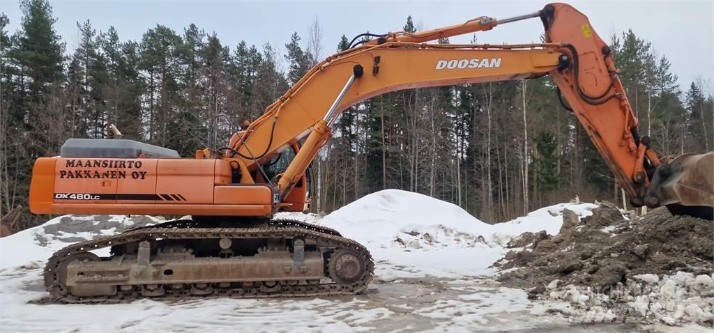 Doosan DX 480 LC 大型油圧ショベル12t以上（パワーショベル・ユンボ）