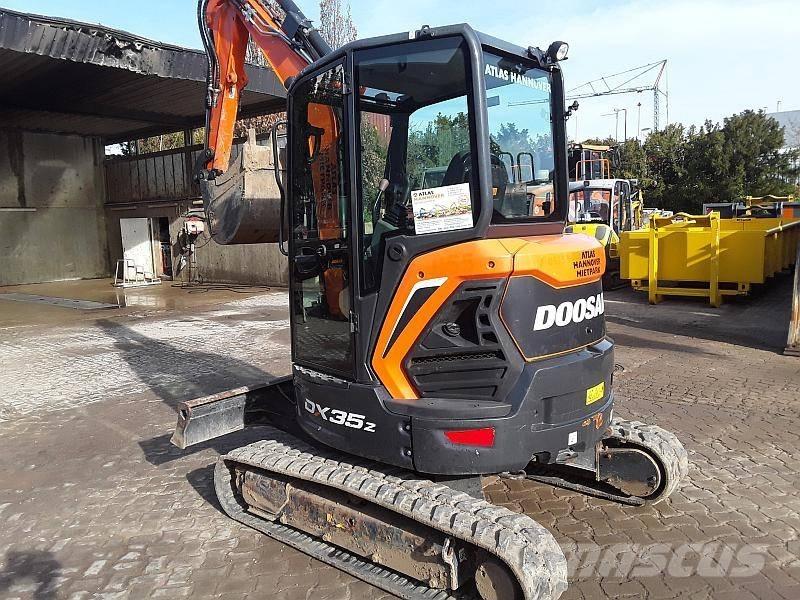 Doosan DX 35 Z ミニ油圧ショベル 7t以下（ミニユンボ・ミニディガー）