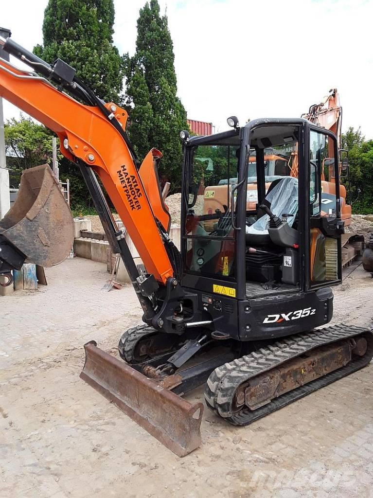Doosan DX 35 Z ミニ油圧ショベル 7t以下（ミニユンボ・ミニディガー）