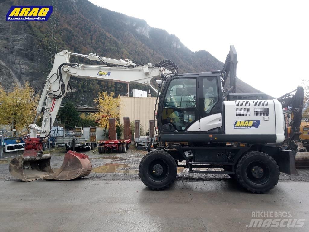 Hitachi ZX 140 W-6 ホイール式油圧ショベル（パワーショベル・ユンボ・バックホー）