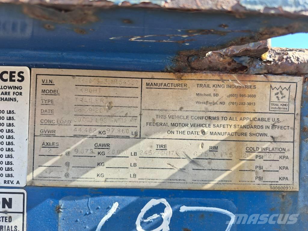 Trail King TK80HT その他トレーラー