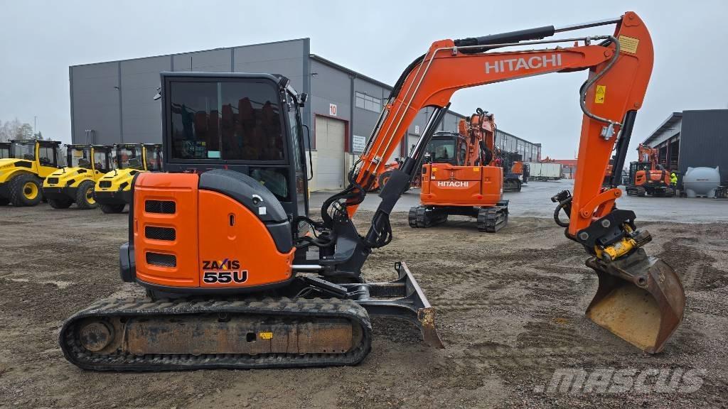 Hitachi ZX55-5A CLR ミニ油圧ショベル 7t以下（ミニユンボ・ミニディガー）