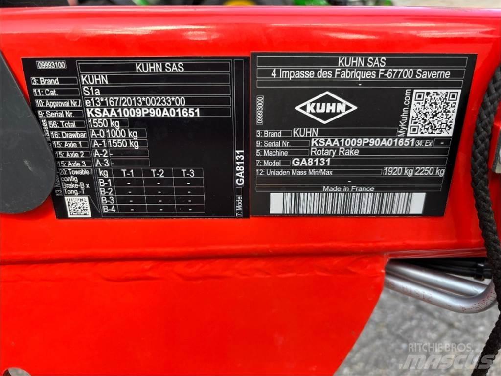 Kuhn GA 8131 スワーサー・ウインドローア