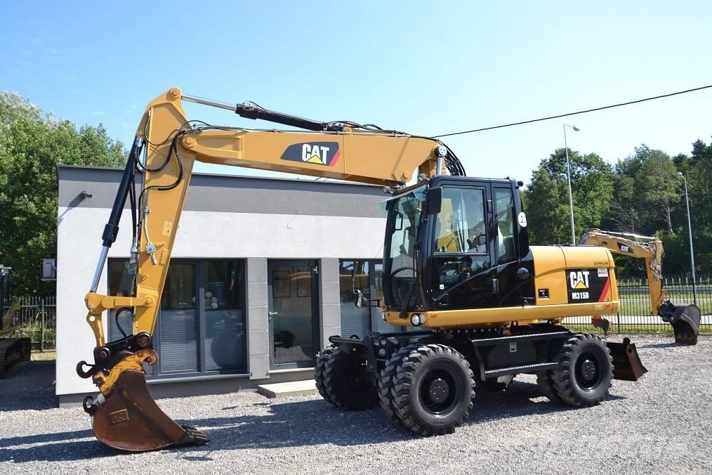 CAT M 315 D ホイール式油圧ショベル（パワーショベル・ユンボ・バックホー）