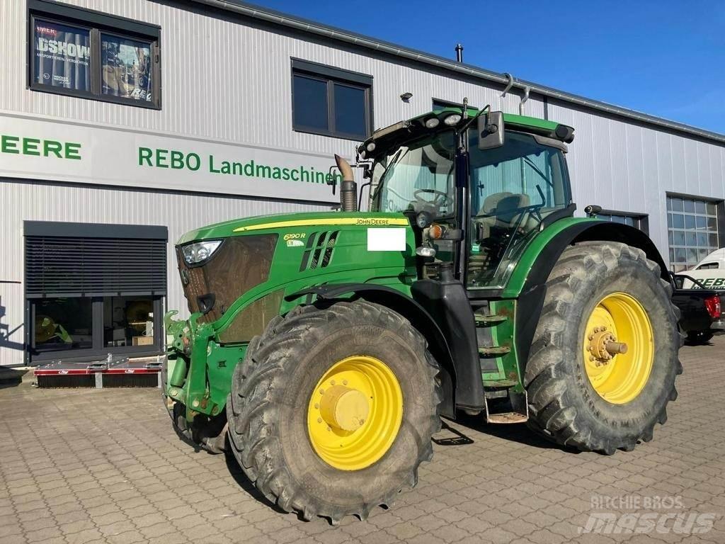 John Deere 6190R トラクター