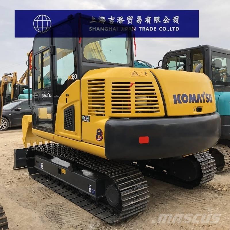 Komatsu PC 60-8 ミニ油圧ショベル 7t以下（ミニユンボ・ミニディガー）