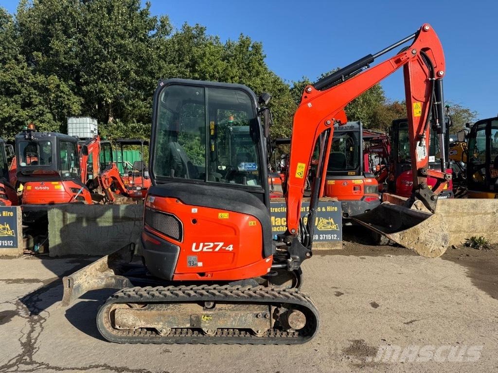 Kubota U 27-4 ミニ油圧ショベル 7t以下（ミニユンボ・ミニディガー）